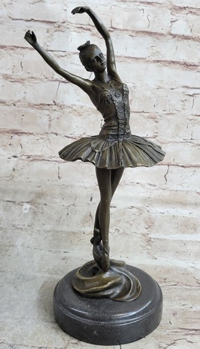 Statue bronze art déco de - statue,