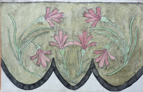 Maquette pour frise papier - maquette, ou