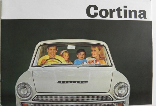 Brochure ford cortina dont - dont, gt