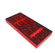 Plateau mousse vide pour 13 clés à pipes 6 pans Facom