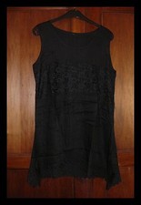 Superbe/Tunique/T-Shirt/Noir/D