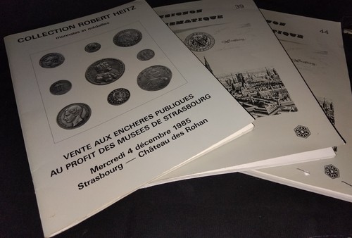 Lot catalogues de ventes - de,