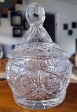 Bonbonnière - cristal taillé