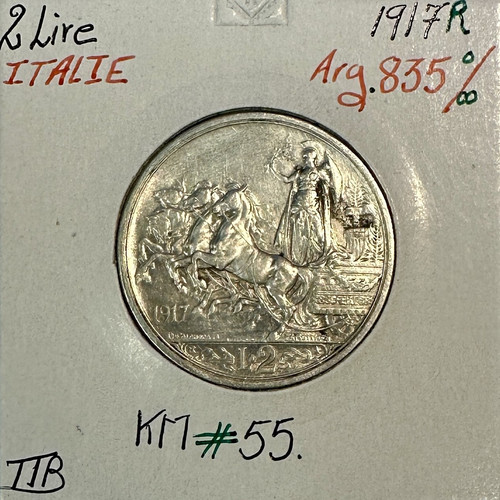 Italie lire 1917 - italie,