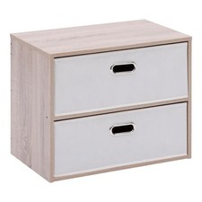 Commode 2 Tiroirs Paniers
