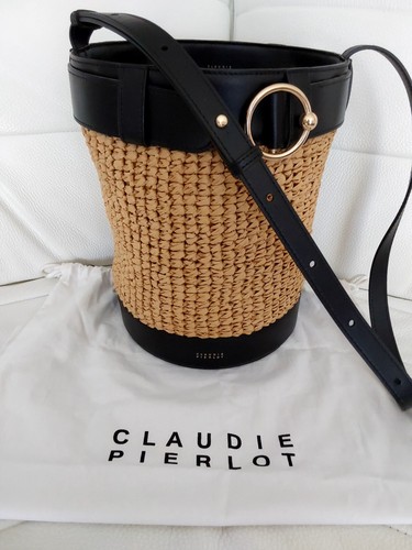 Sac raphia claudie pierlot - claudie,