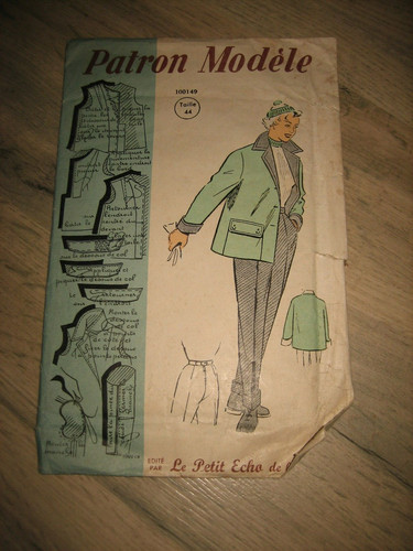 Ancien patron modèle - patron, echo