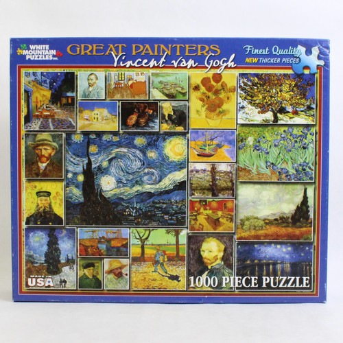 Puzzle white mountain grands - white,