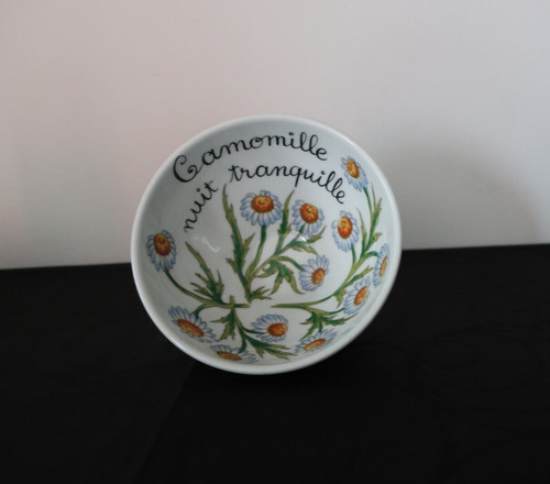 Bol faïence camomille nuit - faïence,