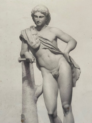 Rare grande gravure xixème - rare,
