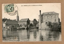 ancienne carte postale CPA Cesson Cesson-Sévigné Le moulin sur la Vilaine