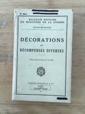 LIVRE « DÉCORATIONS ET