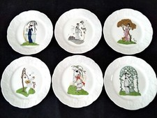 6 Assiettes à dessert en