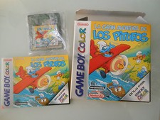 jeu game boy couleur les schroumpfs mais en espagnole