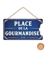 Plaque de porte déco humour
