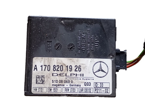 Module alarme mercedes - d'alarme,