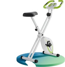 Vélo de fitness pliable Ultrasport F-Bike blanc ENDOMMAGÉ