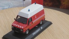 Miniature Peugeot J9 pompiers