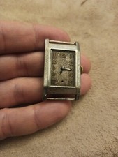 Montre Art Déco Style Tank Pour Pièces Reparation Mouvement Tourne puis s arrete