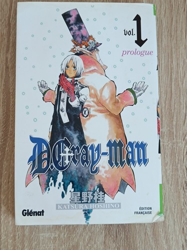 Livre manga gray man - d.gray-man, 1