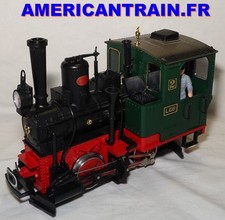 Locomotive vapeur 0-4-0 Stainz n°2 cabine vert foncé 2020 LGB