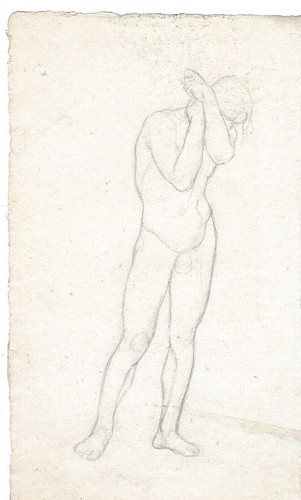 Dessin ancien michel dumas - ancien,