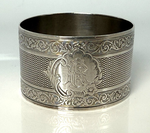 Beau rond serviette en - rond, de