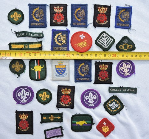 Lot anciens insignes patch - 29,