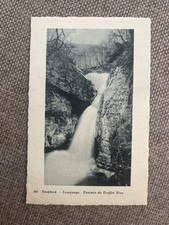 CPA SASSENAGE CASCADE DU GOUFFRE BLEU