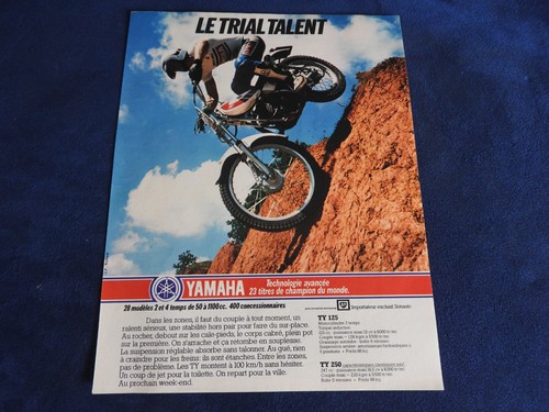 Publicité moto yamaha 125 - yamaha,