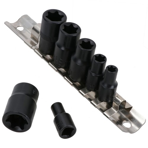Jeu douilles torx star - douilles,