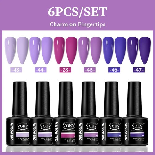 Kit vernis ongles 6 - vernis, à