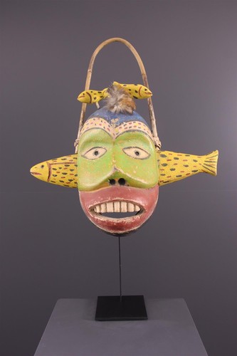 Masque yupik african - yupik, art