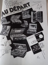 AU DEPART malle articles de