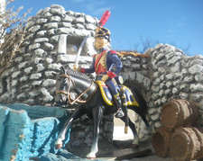 Collection Soldat de plomb: Officier ARTILLERIE à CHEVAL de la Ligne. no 59