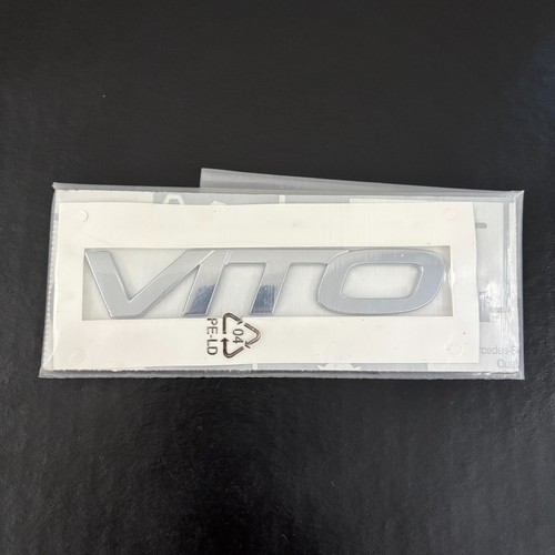 Badge emblème vito chrome oem - badge,