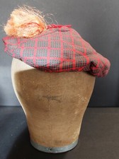 Chapeau béret écossais coton