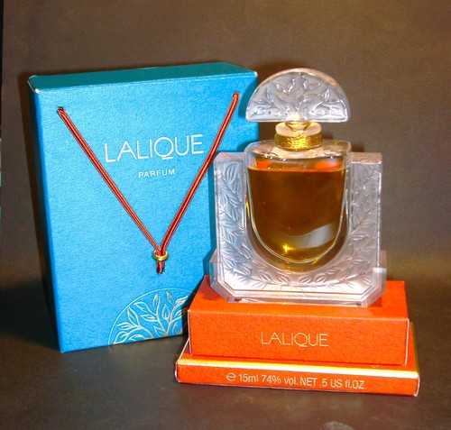 Flacon lalique chevrefeuille - lalique,