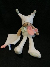 Doudou pantin ours mouchoir - ,