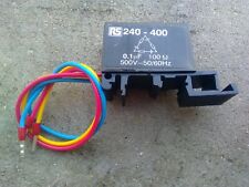 Condensateur réseau RC, 500 V Parasurtenseur 3 phases rail DIN 