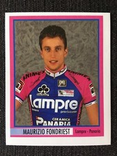 STICKER FONDRIEST LAMPRE # 82 78' GIRO D'ITALIA  MERLIN COLLECTION NO PANINI