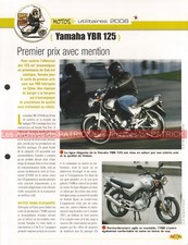 YAMAHA YBR 125 2006 Joe Bar Team Fiche Moto #008689