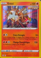 Carte Pokemon ENTEI 019/203 Holo Epée et Bouclier 7 EB07 FR NEUVE