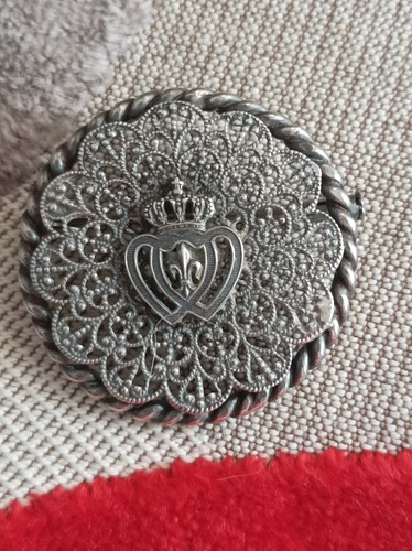 Ancienne broche argent - broche,