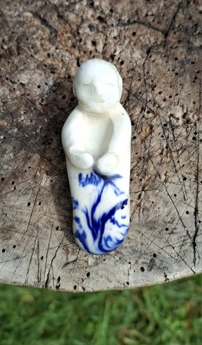 Figurine asiatique ancienne - , en