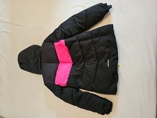 Veste Ski Fille Icepeak, 12 noire et rose. Excellent état.