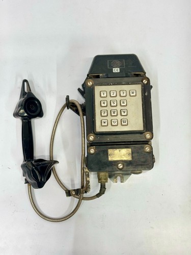 Marine ancien téléphone noir - ancien,