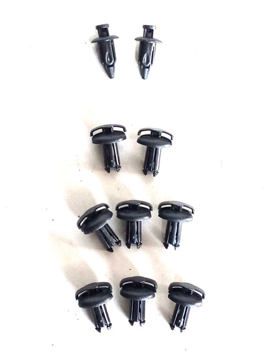Jeu moulage clip honda - moulage,