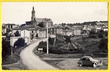 cpsm 49 - Village de CHAUDRON en MAUGES (Maine et Loire) Voiture 2 CV CITROËN