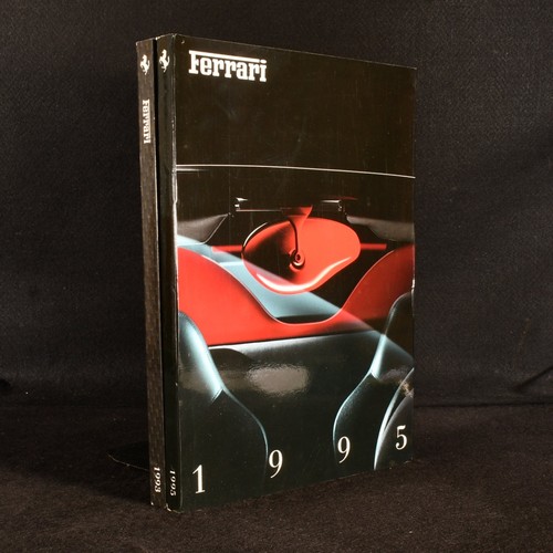 1993 2vols ferrari yearbooks - ferrari,